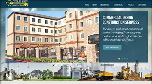 websites for contractors and construction company south shore, ma