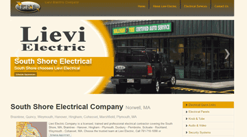 websites for electricians designed seo