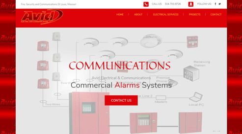 fire alarm electrician company websites boston, ma