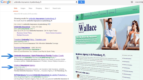 websites for insurance agency and financial planners