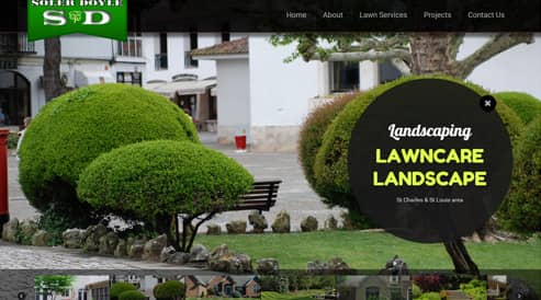 websites for landscapers, lawncare st louis, missouri