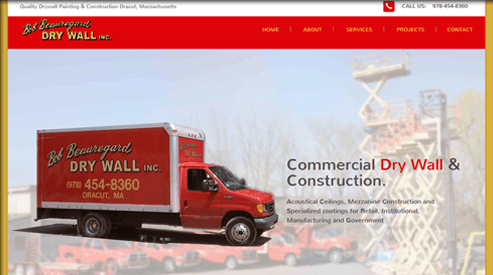 websites for painting company seo Lowell, MA