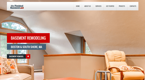 websites for remodel contractor company south shore, ma