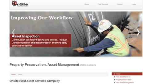construction builder website design seo