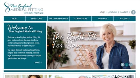 medical retail company websites boston, ma