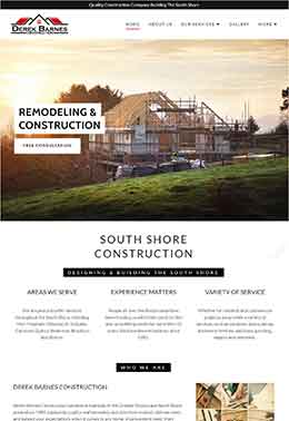 affordable website builder for contractors and home improvement companies