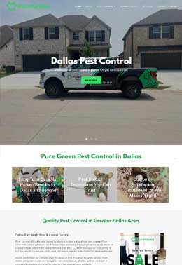 Website Builder for pest control services and wildlife